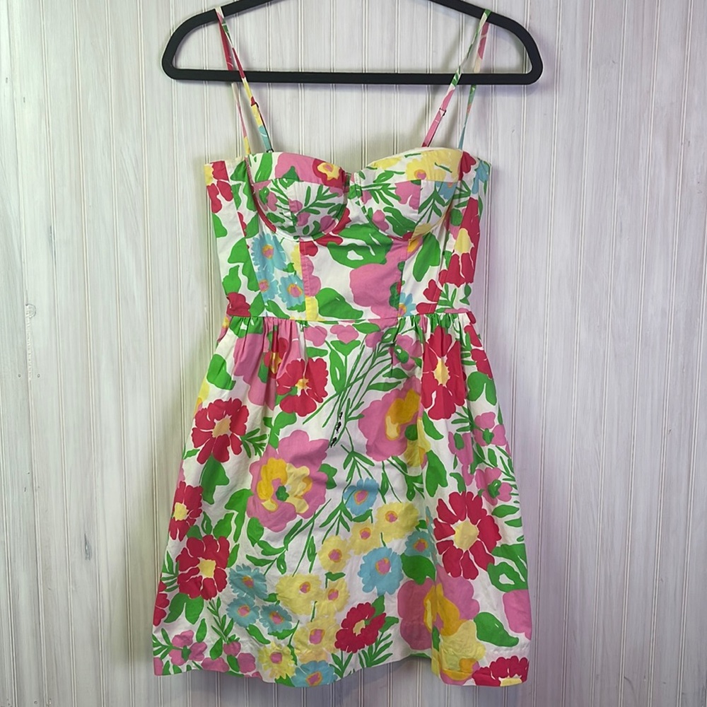 LILY PULITZER ANTS ON PARADE BUSTIER DRESS 00